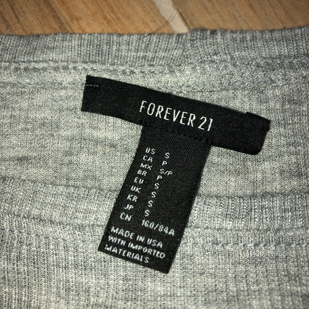 Crop Top Long Sleeve